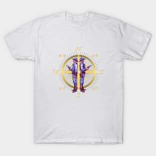 Compass in Duel T-Shirt